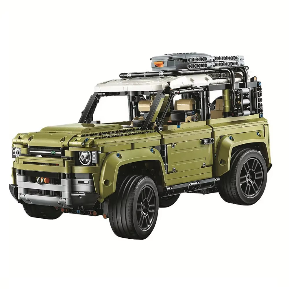 Technical Rover Defender Off-Road Car Model Building Set