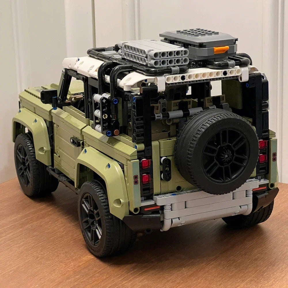 Technical Rover Defender Off-Road Car Model Building Set